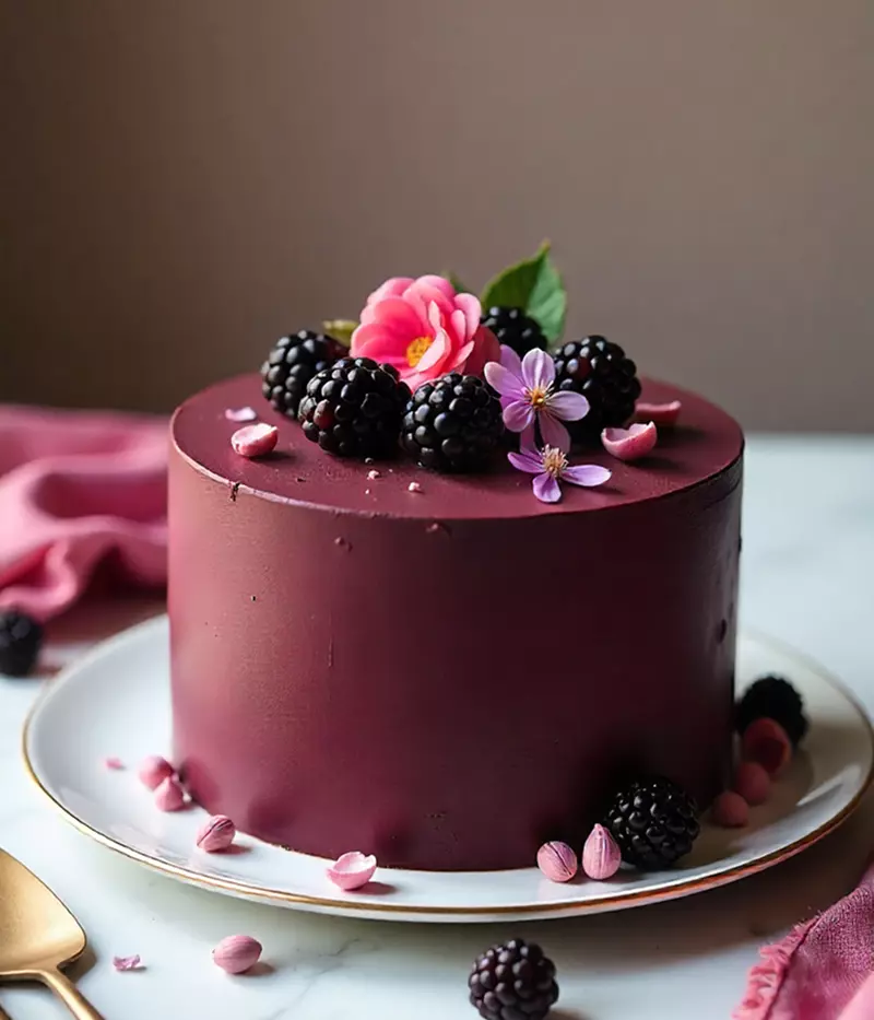 Tort Jeżynowy Tort Jeżynowy